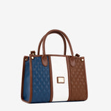 Cavalinho Sublime Handbag SKU 16060480.48 #color_blue / white / saddlebrown