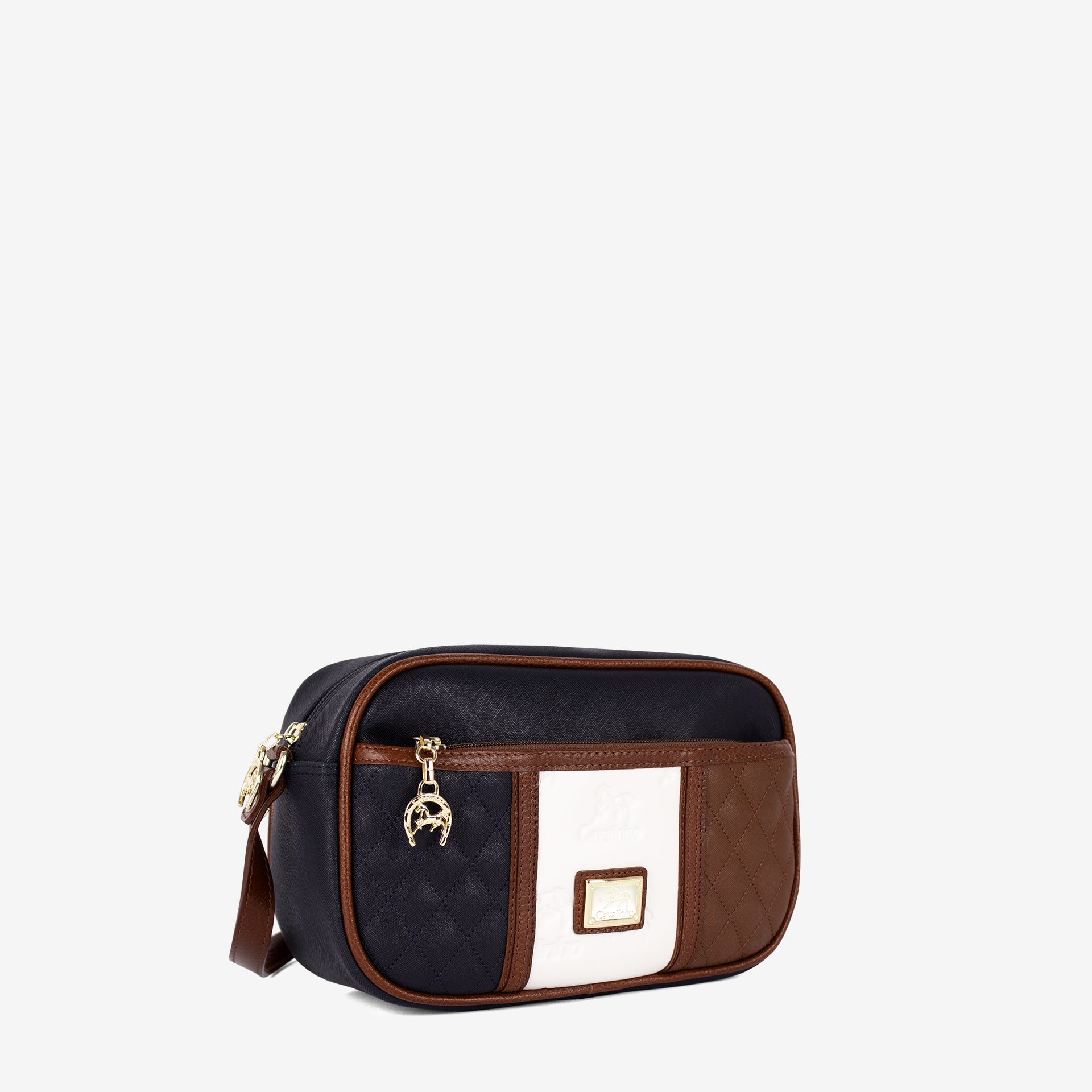 Cavalinho Sublime Crossbody Bag SKU 16060511.22 #color_navy / white / brown