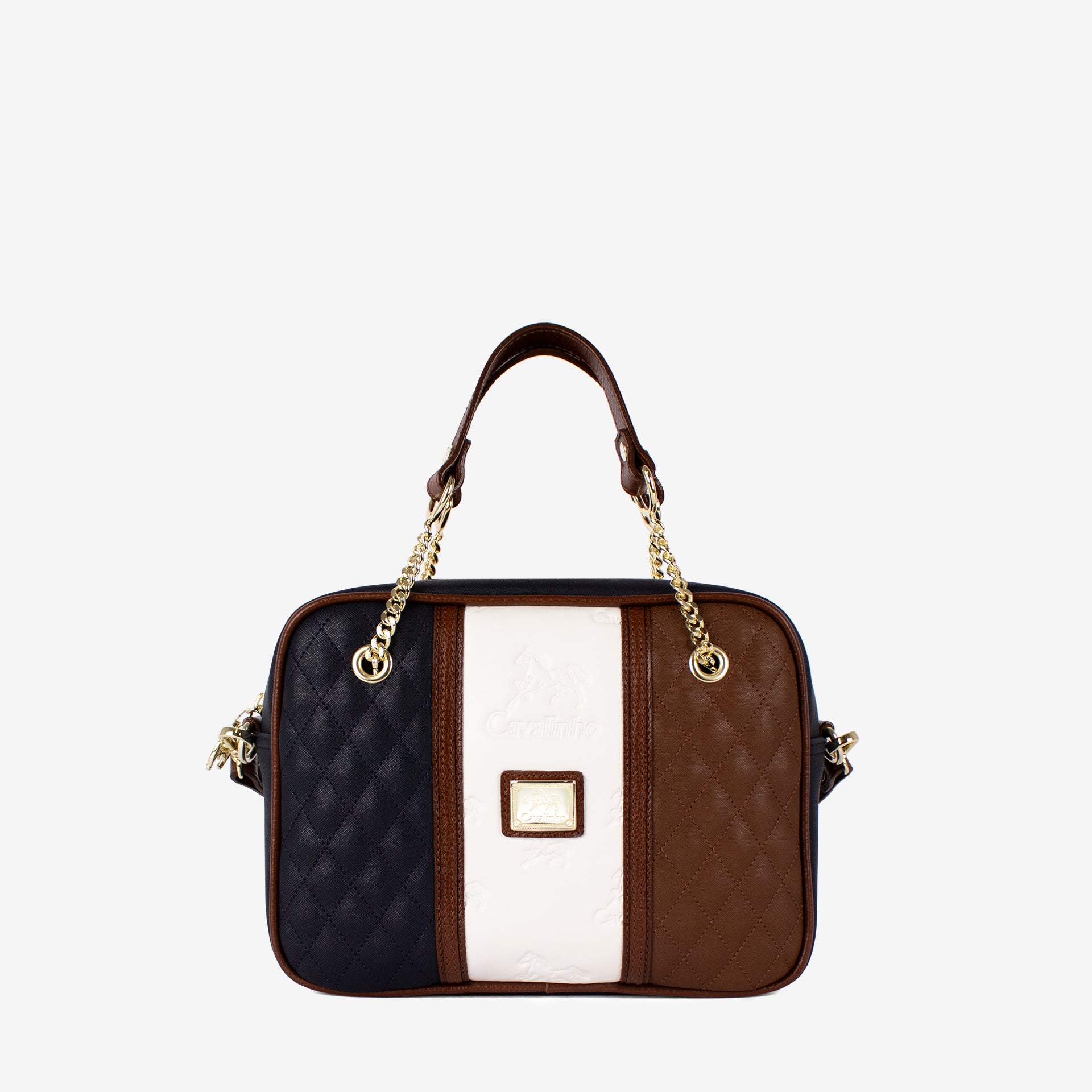Cavalinho Sublime Handbag SKU 16060512.22 #color_navy / white / brown