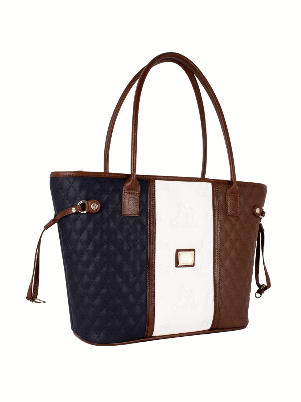 Cavalinho Sublime Tote Bag SKU 16060520.22 #color_navy / white / brown