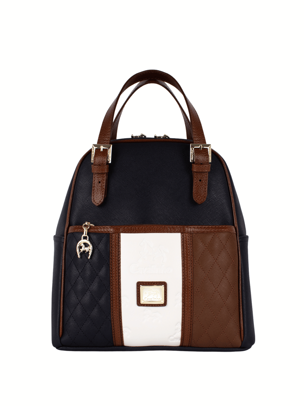 Cavalinho Sublime Backpack SKU 16060548.22 #color_navy / white / brown