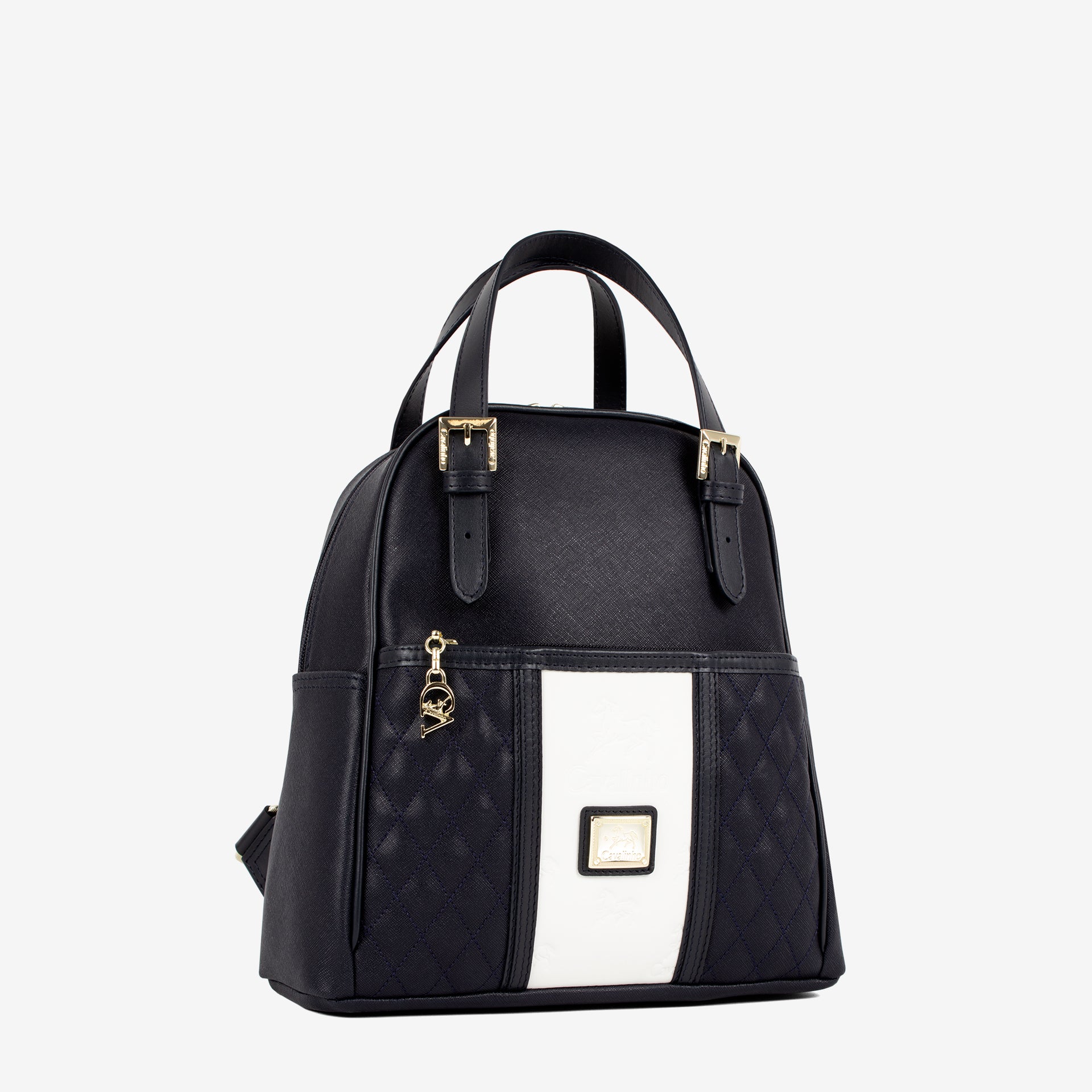 Cavalinho Sublime Designer Backpack for Women SKU 16060548.47 #color_navy / white