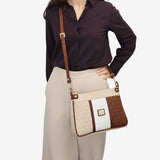 Cavalinho Sublime Crossbody Shoulder Bag SKU 16060592.34 #color_saddlebrown multi-color