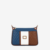 Cavalinho Sublime Crossbody Shoulder Bag SKU 16060592.48 #color_blue / white / saddlebrown