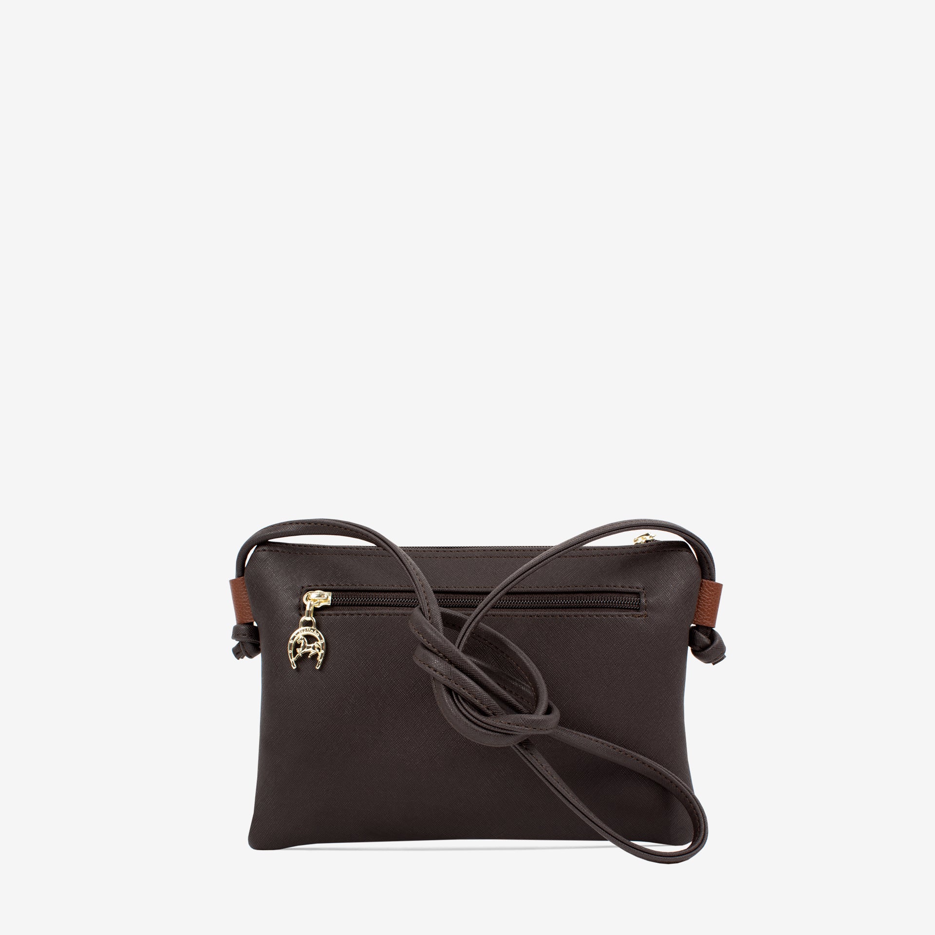 Cavalinho Sublime Small Crossbody Bag for Women SKU 16060593.20 #color_darkbrown / saddlebrown