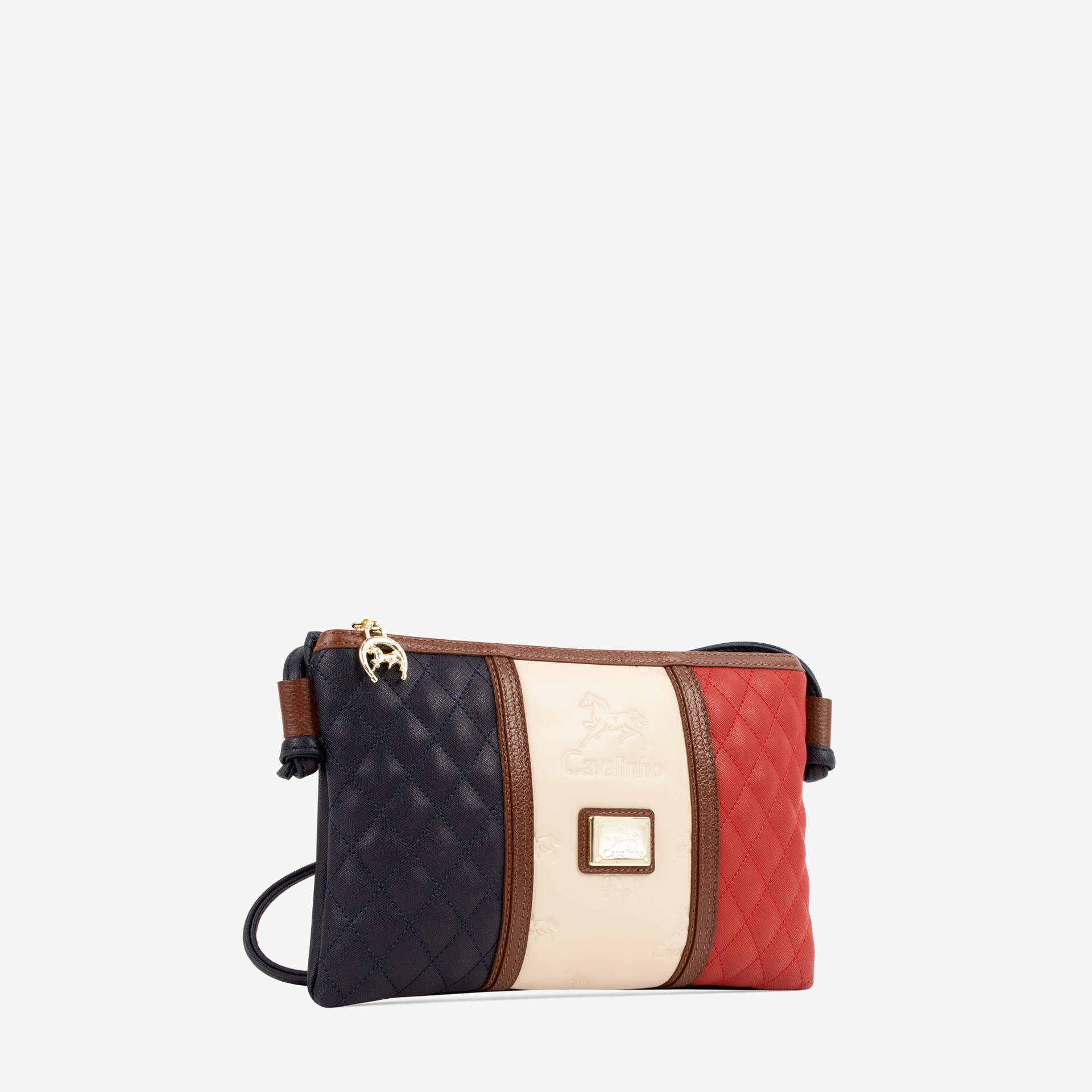 Cavalinho Sublime Small Crossbody Bag for Women SKU 16060593.45 #color_red / beige / navy