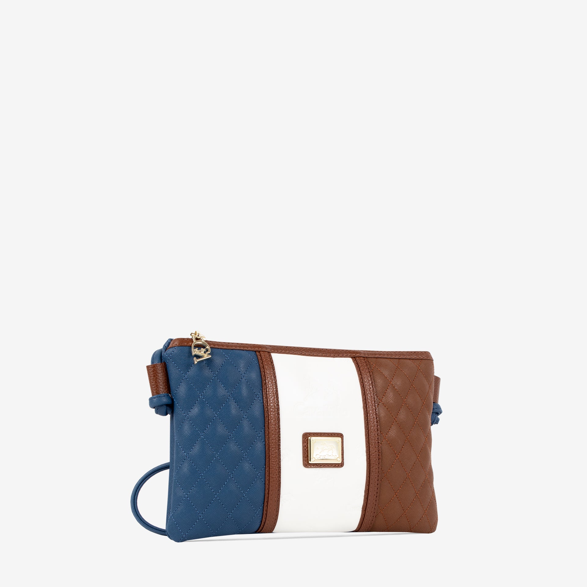 Cavalinho Sublime Small Crossbody Bag for Women SKU 16060593.48 #color_blue / white / saddlebrown
