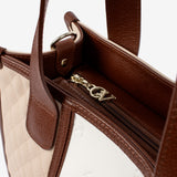 Cavalinho Sublime Large Designer Handbag SKU 16060611.34 #color_saddlebrown multi-color