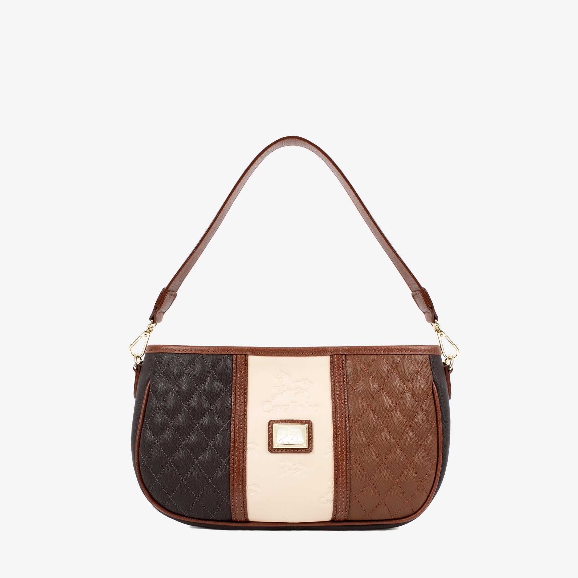 Cavalinho Sublime Designer Handbag Shoulder Bag SKU 16060615.20 #color_darkbrown / saddlebrown