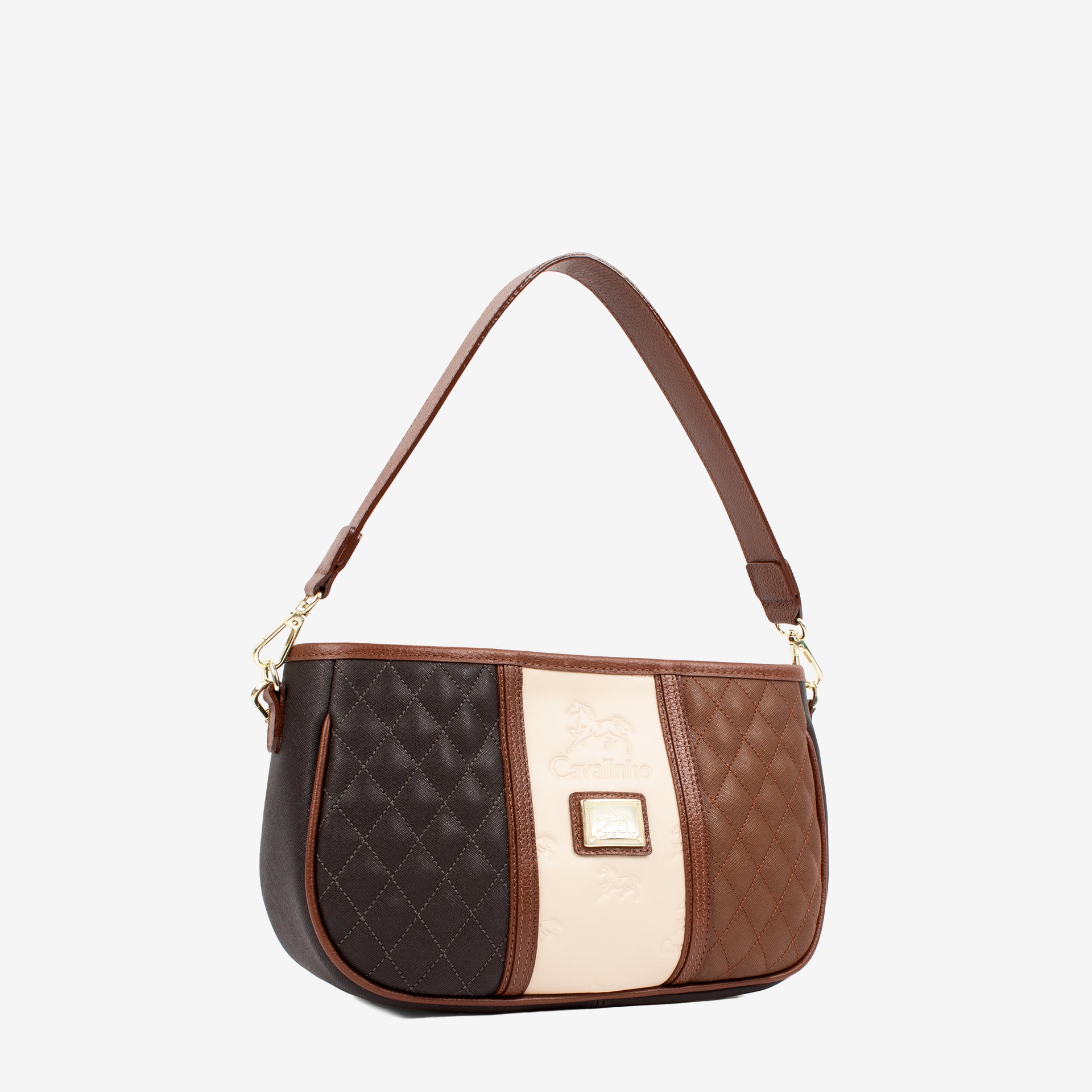 Cavalinho Sublime Designer Handbag Shoulder Bag SKU 16060615.20 #color_darkbrown / saddlebrown