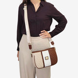 Cavalinho Sublime Designer Handbag Shoulder Bag SKU 16060615.34 #color_saddlebrown multi-color
