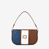 Cavalinho Sublime Designer Handbag Shoulder Bag SKU 16060615.48 #color_blue / white / saddlebrown