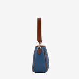 Cavalinho Sublime Designer Handbag Shoulder Bag SKU 16060615.48 #color_blue / white / saddlebrown