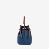 Cavalinho Sublime Blue White Brown Designer Handbag SKU 16060627.48 #color_blue / White / saddlebrown