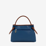 Cavalinho Sublime Blue White Brown Designer Handbag SKU 16060627.48 #color_blue / White / saddlebrown