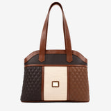 Cavalinho Sublime Large Tote Shoulder Bag SKU 16060650.20 #color_darkbrown / saddlebrown