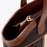 Cavalinho Sublime Large Tote Shoulder Bag SKU 16060650.20 #color_darkbrown / saddlebrown