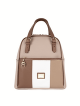 Cavalinho Soft Skin Backpack Purse SKU 16070548.31 #color_tan / white / beige