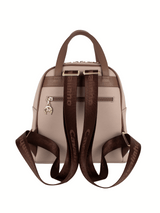 Cavalinho Soft Skin Backpack Purse SKU 16070548.31 #color_tan / white / beige