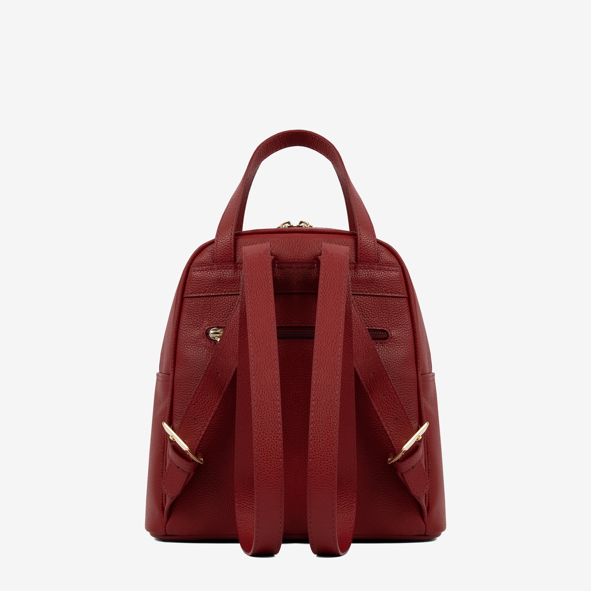 Cavalinho Eternal Burgundy Leather Backpack for Women SKU 16100548.15 #color_Burgundy