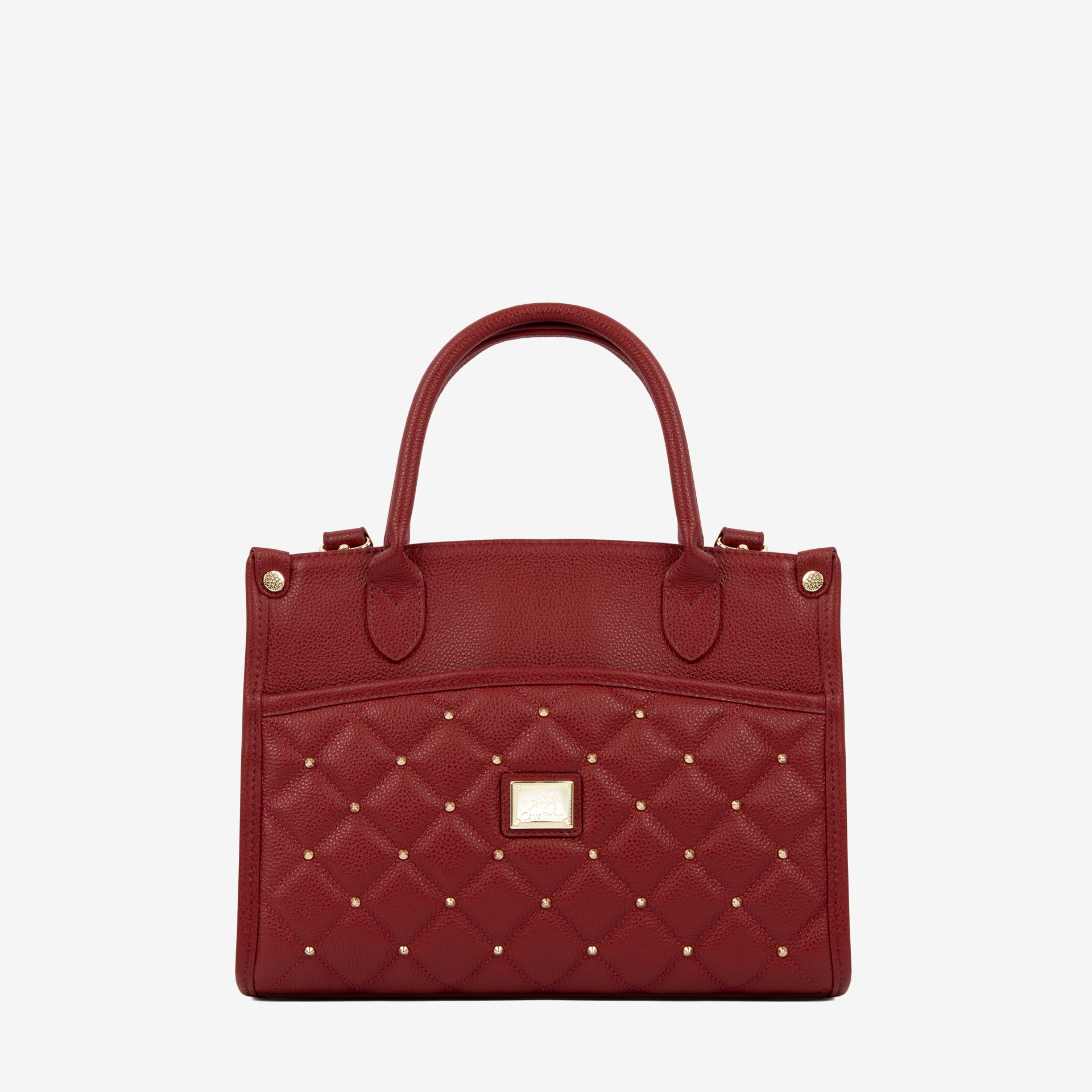 Cavalinho Eternal Burgundy Leather Handbag for Women SKU 16100567.15 #color_Burgundy