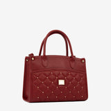 Cavalinho Eternal Burgundy Leather Handbag for Women SKU 16100567.15 #color_Burgundy