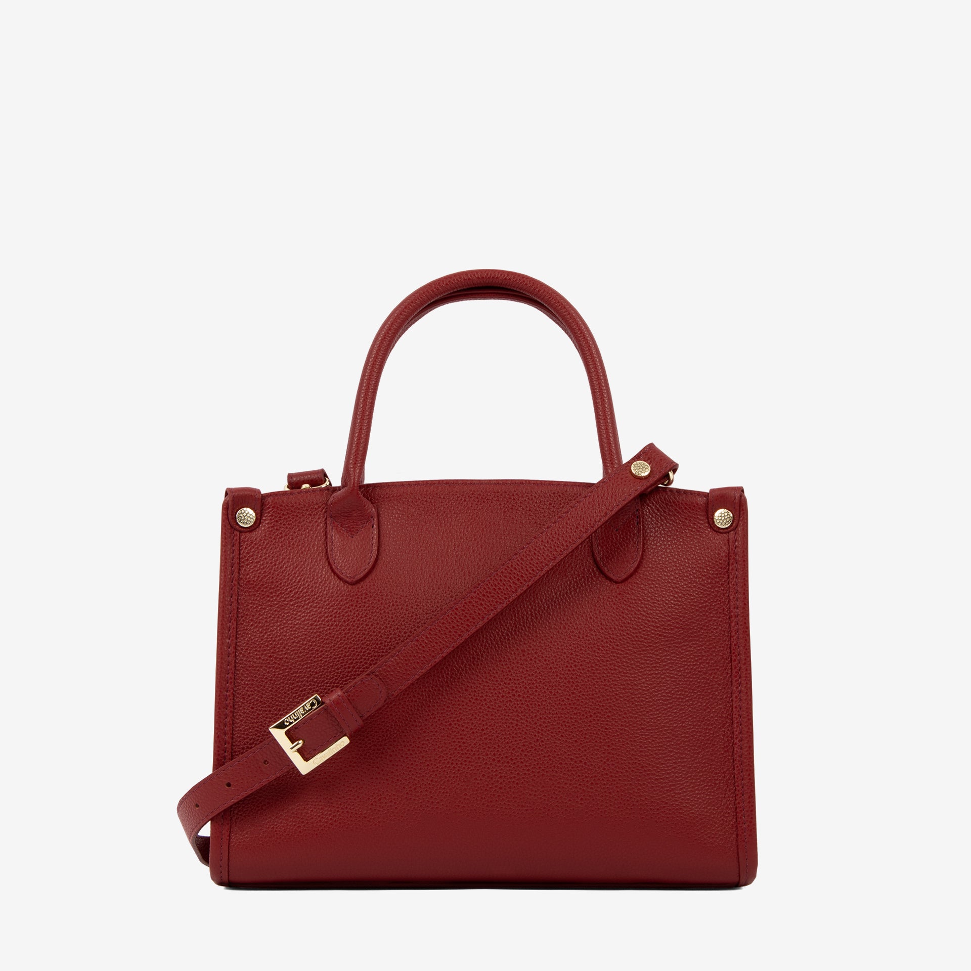 Cavalinho Eternal Burgundy Leather Handbag for Women SKU 16100567.15 #color_Burgundy