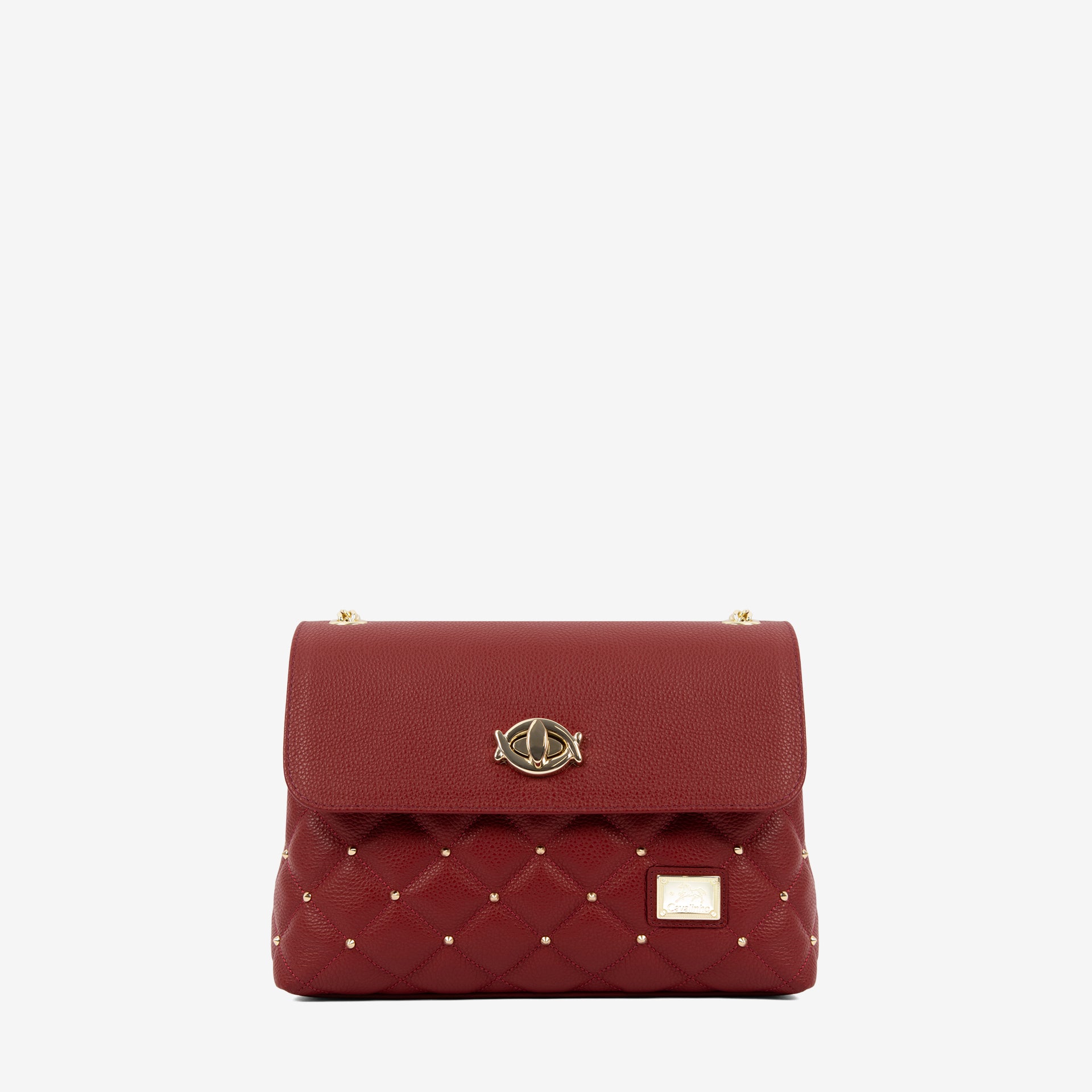 Cavalinho Eternal Burgundy Leather Shoulder Bag for Women SKU 16100570.15 #color_burgundy