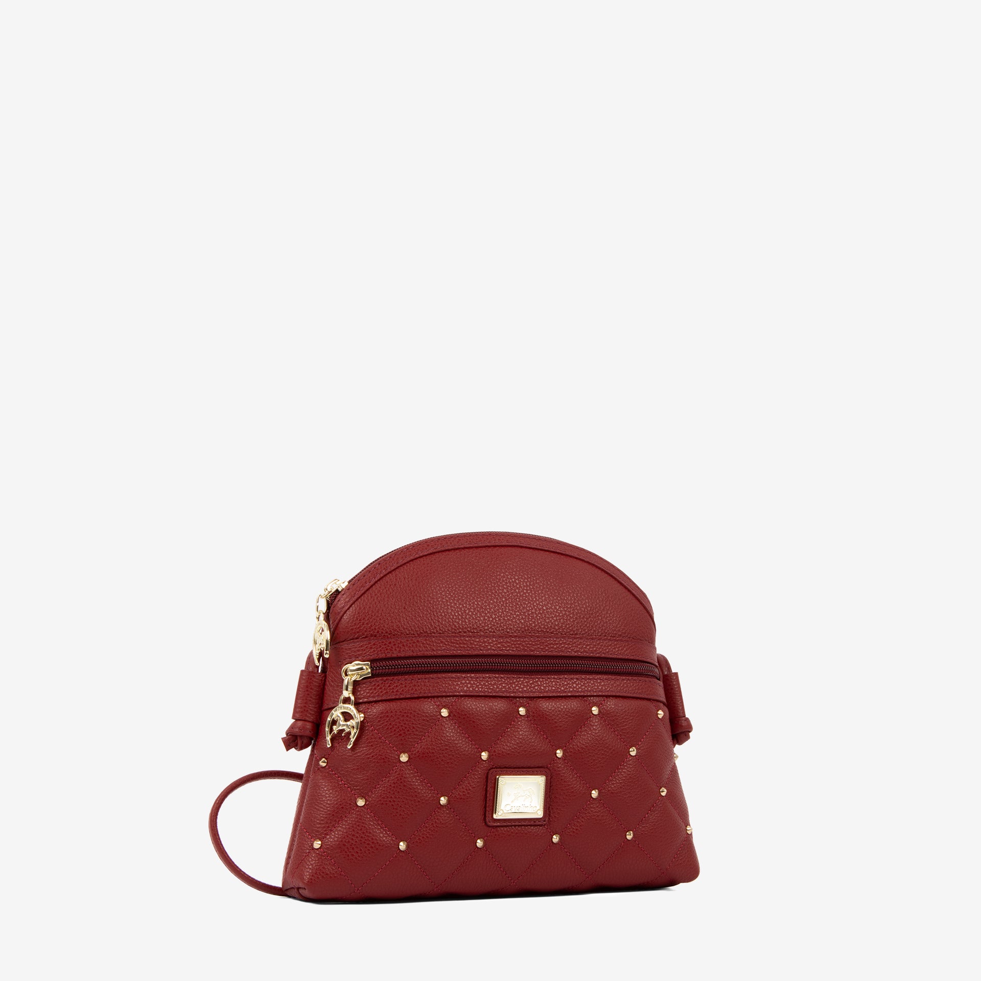 Cavalinho Eternal Burgundy Leather Crossbody Bag SKU 16100573.15 #color_burgundy
