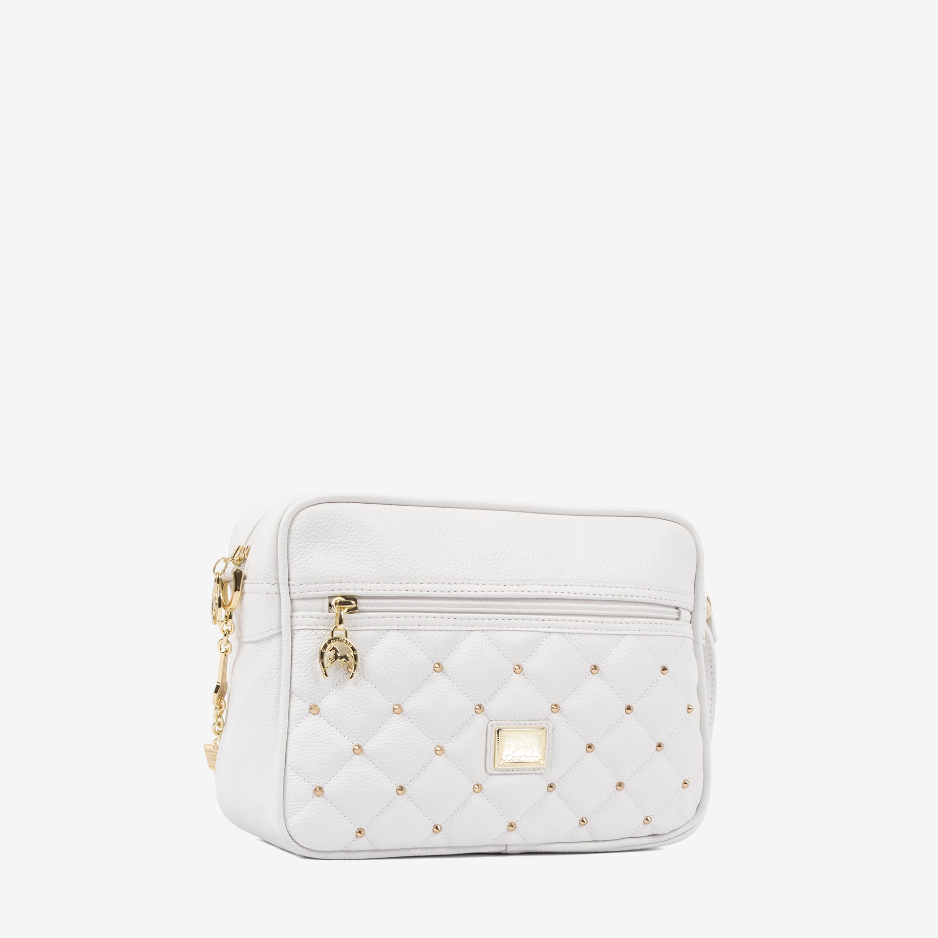 Cavalinho Eternal White Leather Crossbody Bag for Women SKU 16100574.06 #color_white