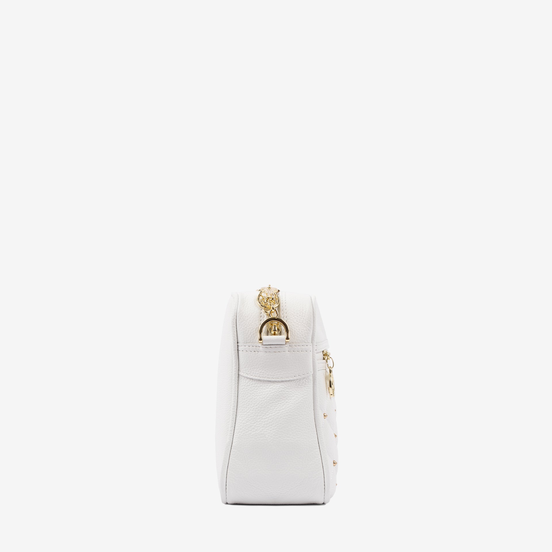 Cavalinho Eternal White Leather Crossbody Bag for Women SKU 16100574.06 #color_white