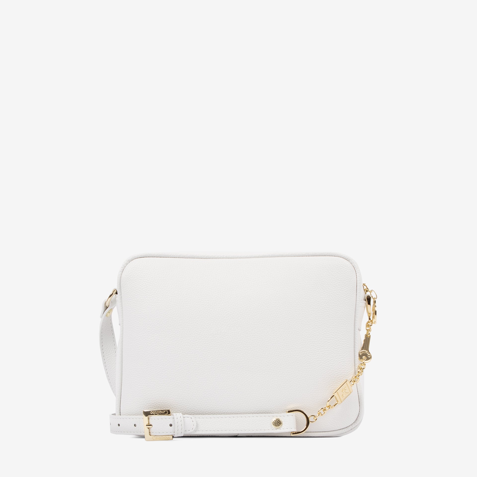 Cavalinho Eternal White Leather Crossbody Bag for Women SKU 16100574.06 #color_white