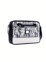 Cavalinho Acqua Marine Crossbody Bag SKU 16120251.22 #color_navy / white