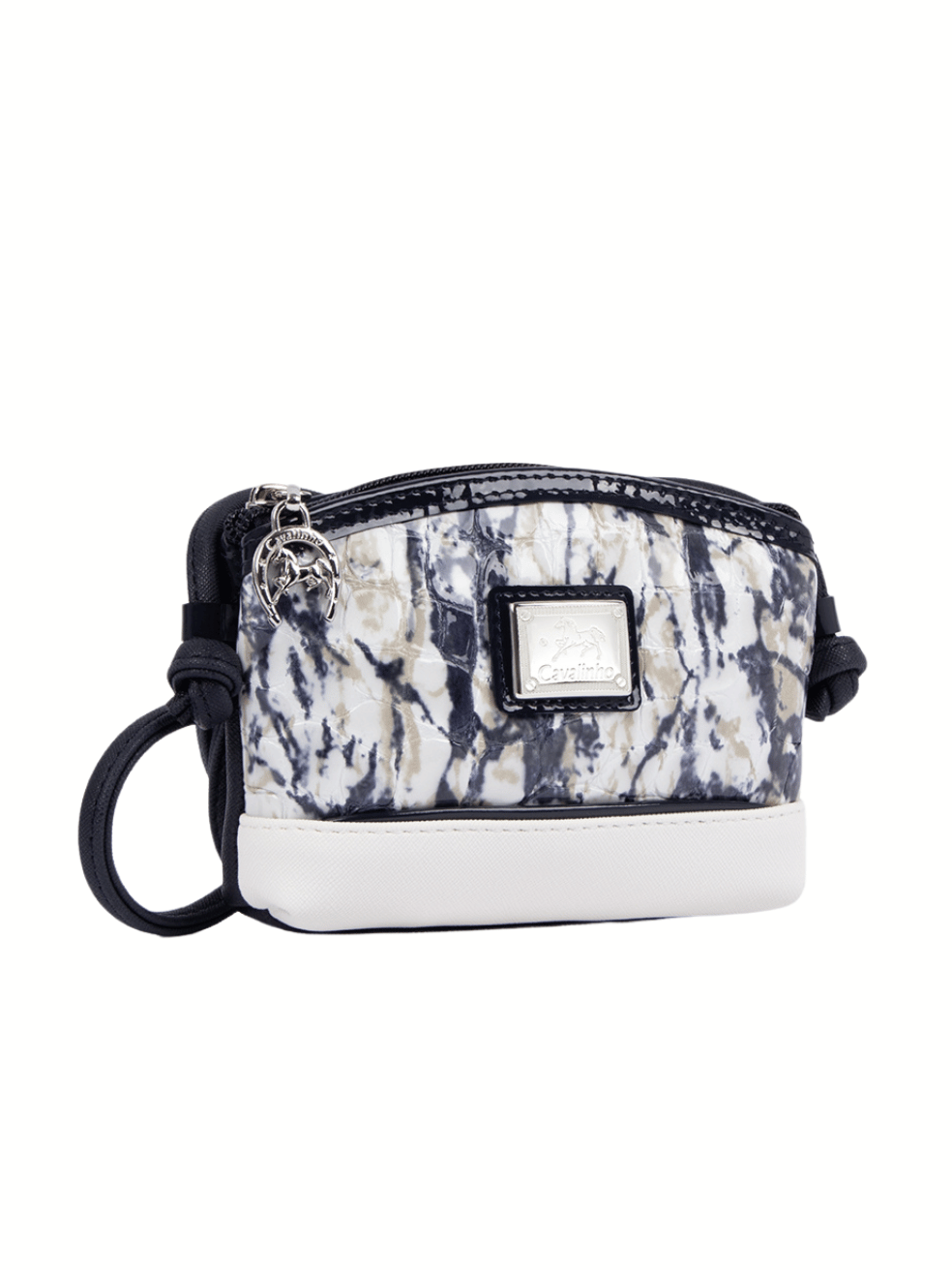 Cavalinho Acqua Marine Mini Crossbody Bag SKU 16120274.22 #color_navy / white