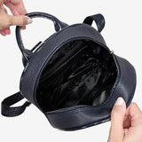 Cavalinho Acqua Marine Navy Backpack with Sea Marble Pattern SKU 16120301.22 #color_navy / white
