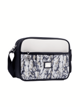 Cavalinho Acqua Marine Crossbody Bag SKU 16120324.22 #color_navy / white