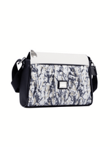 Cavalinho Acqua Marine Crossbody Bag SKU 16120344.22 #color_navy / white