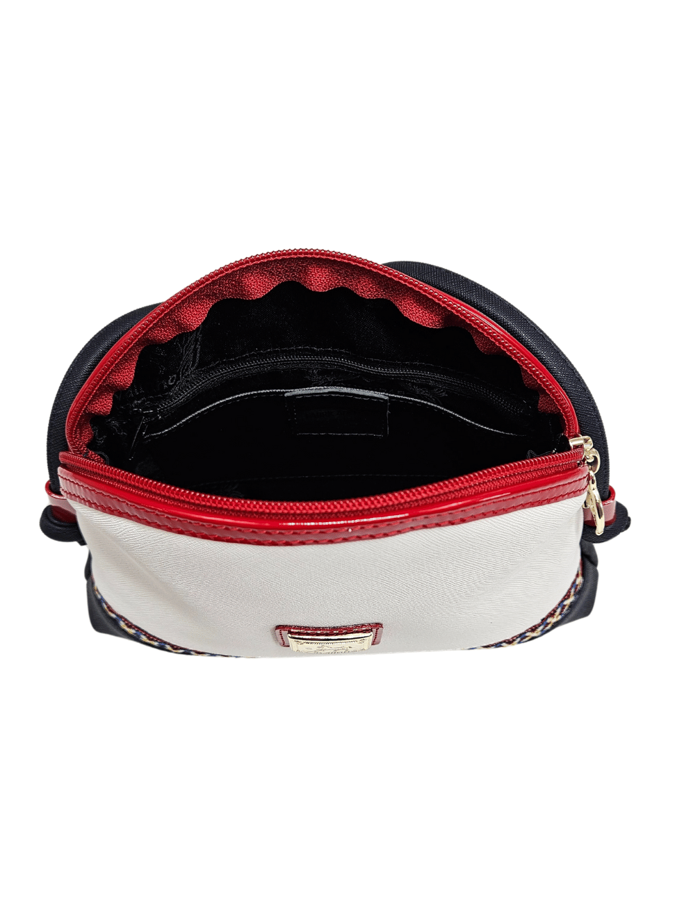 Cavalinho Twist Crossbody Bag SKU 16130005.22 #color_navy / white / red, red / white / beige