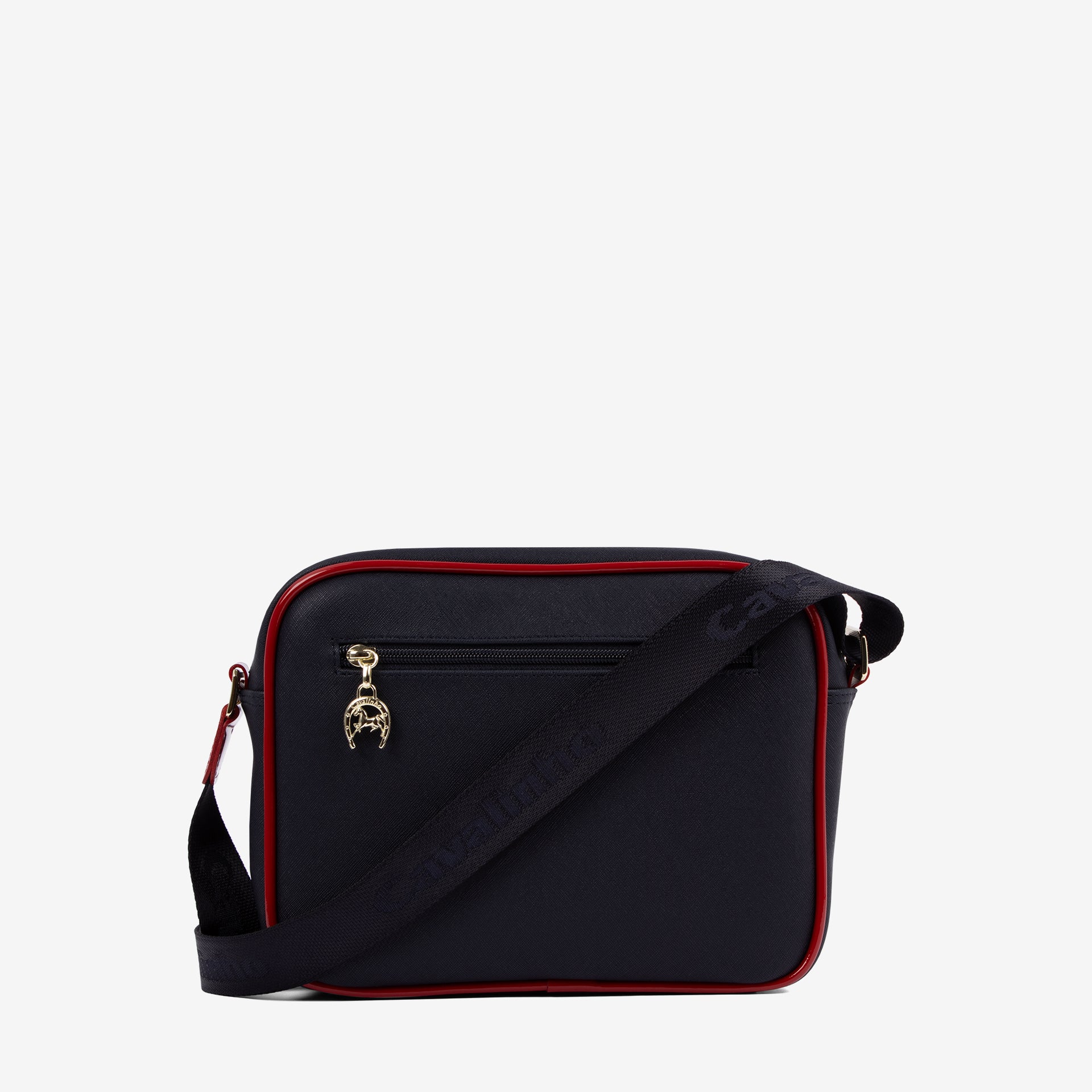 Cavalinho Twist Crossbody Bag SKU 16130324.22 #color_navy / white / red