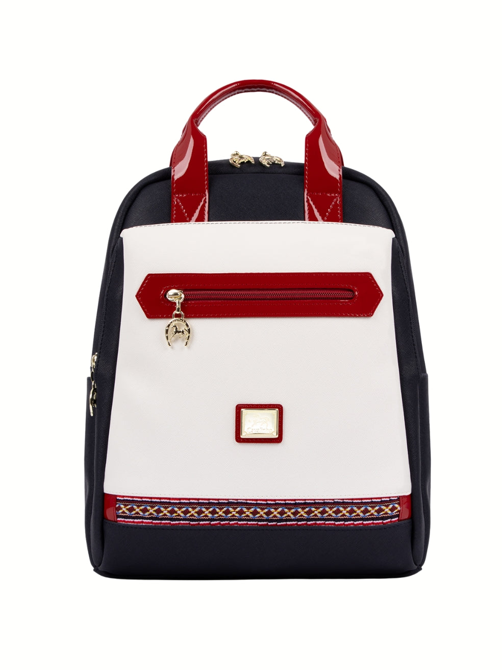 Cavalinho Twist Backpack SKU 16130395.22 #coor_navy / white / red