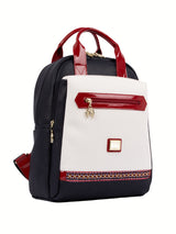 Cavalinho Twist Backpack SKU 16130395.22 #coor_navy / white / red