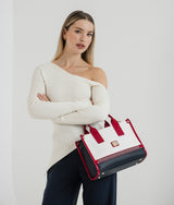 Cavalinho Twist Handbag SKU 16130479.22 #color_navy / white / red