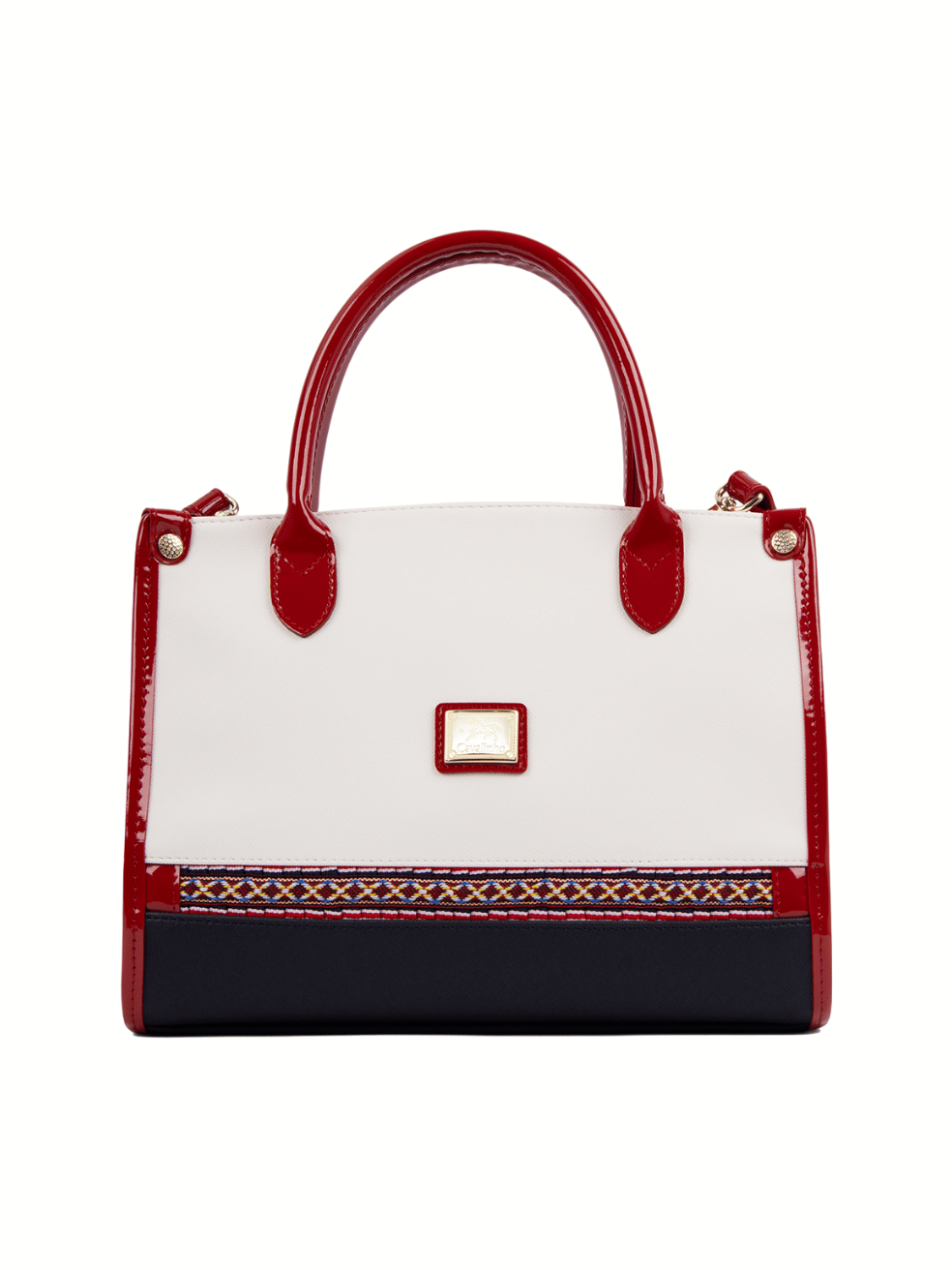 Cavalinho Twist Handbag SKU 16130480.22 #color_navy / white / red