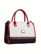 Cavalinho Twist Handbag SKU 16130480.22 #color_navy / white / red