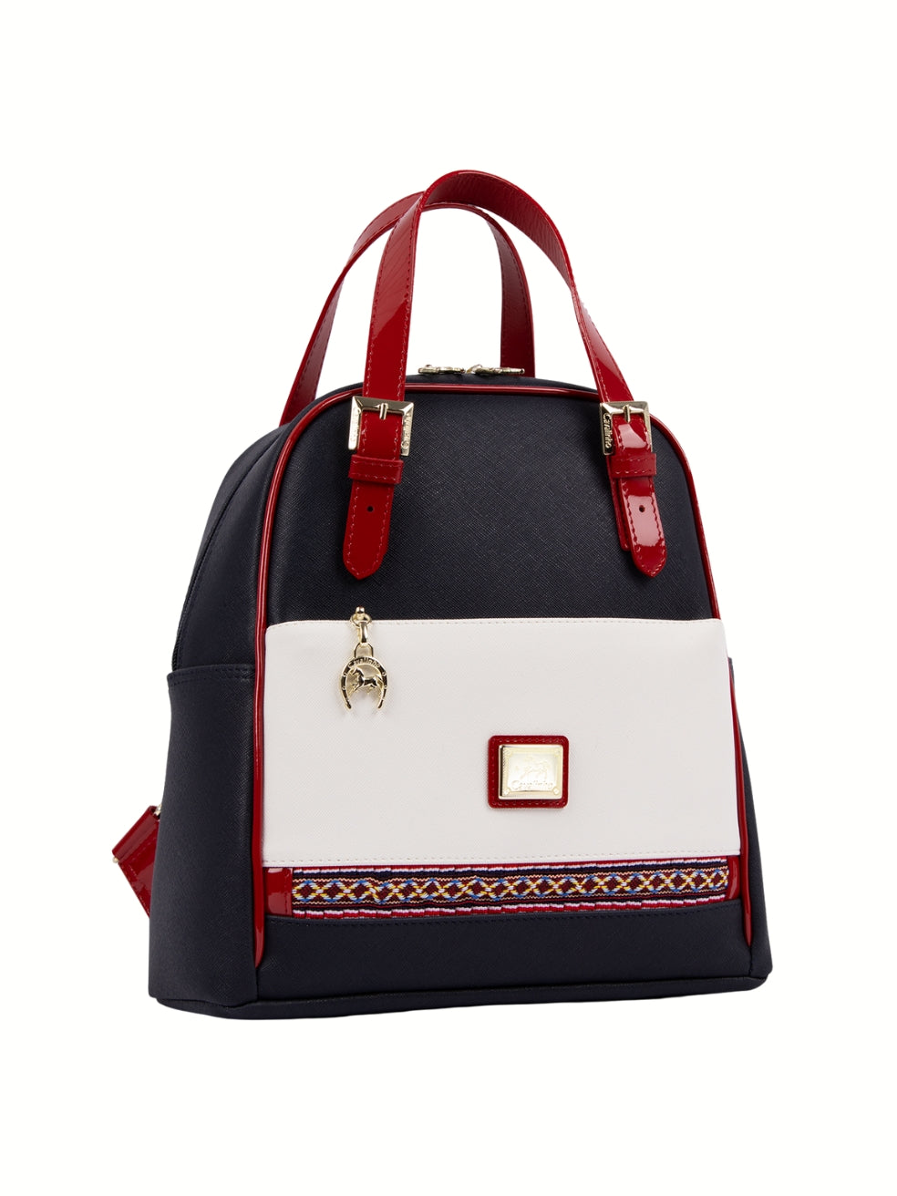 Cavalinho Twist Backpack SKU 16130548.22 #color_navy / white / red