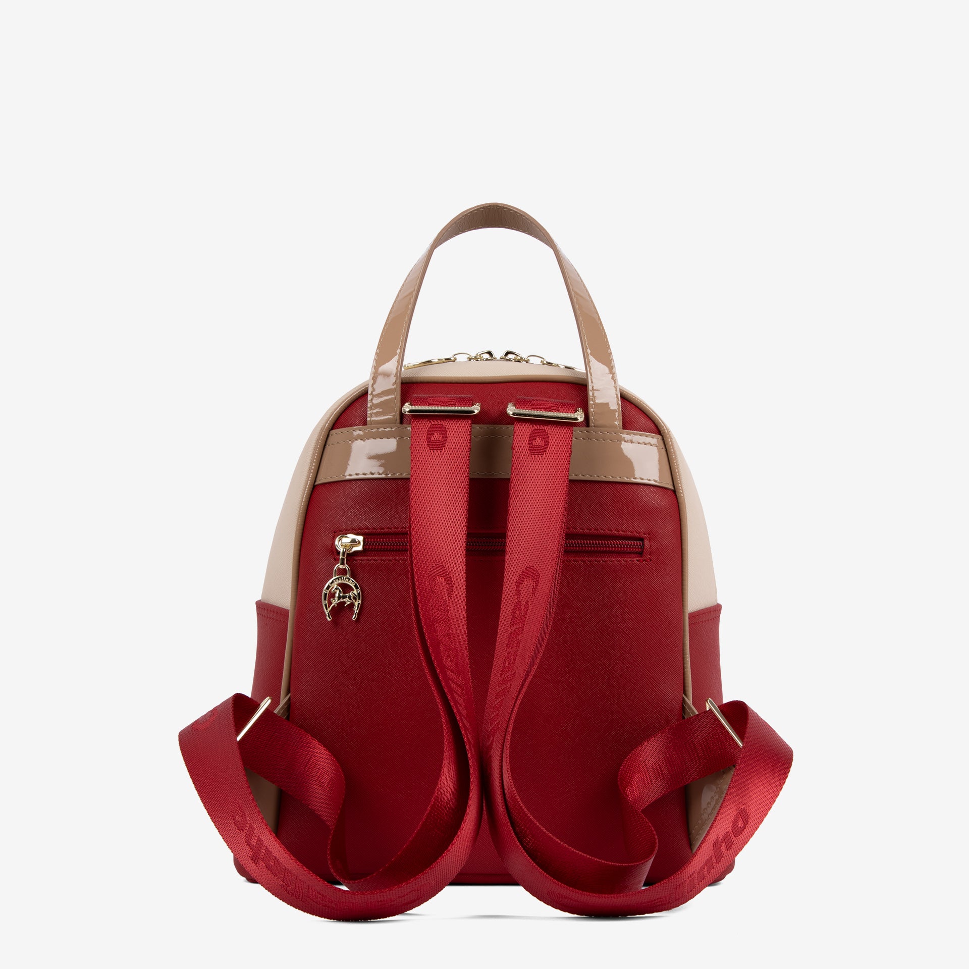 Cavalinho Twist Backpack SKU 16130548.23 #color_red / white / beige