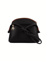 Cavalinho Poésie Crossbody Bag SKU #16140005.32 #color_white / brown / saddlebrown