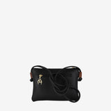 Cavalinho Poesie Crossbody Bag SKU 16140273.32 #color_black / saddlebrown / white