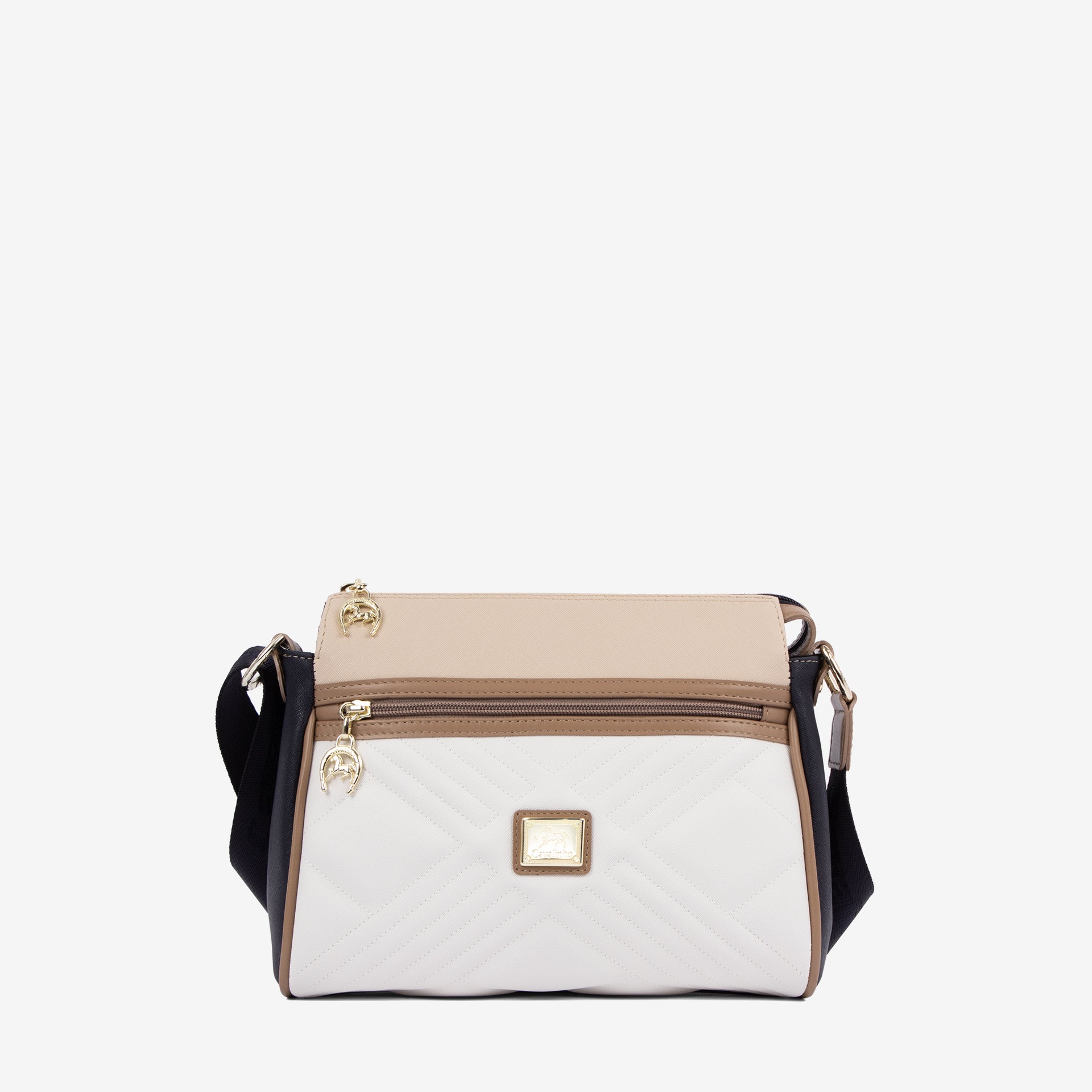Cavalinho Poesie Crossbody Bag SKU 16140373.43 #color_navy / white / beige