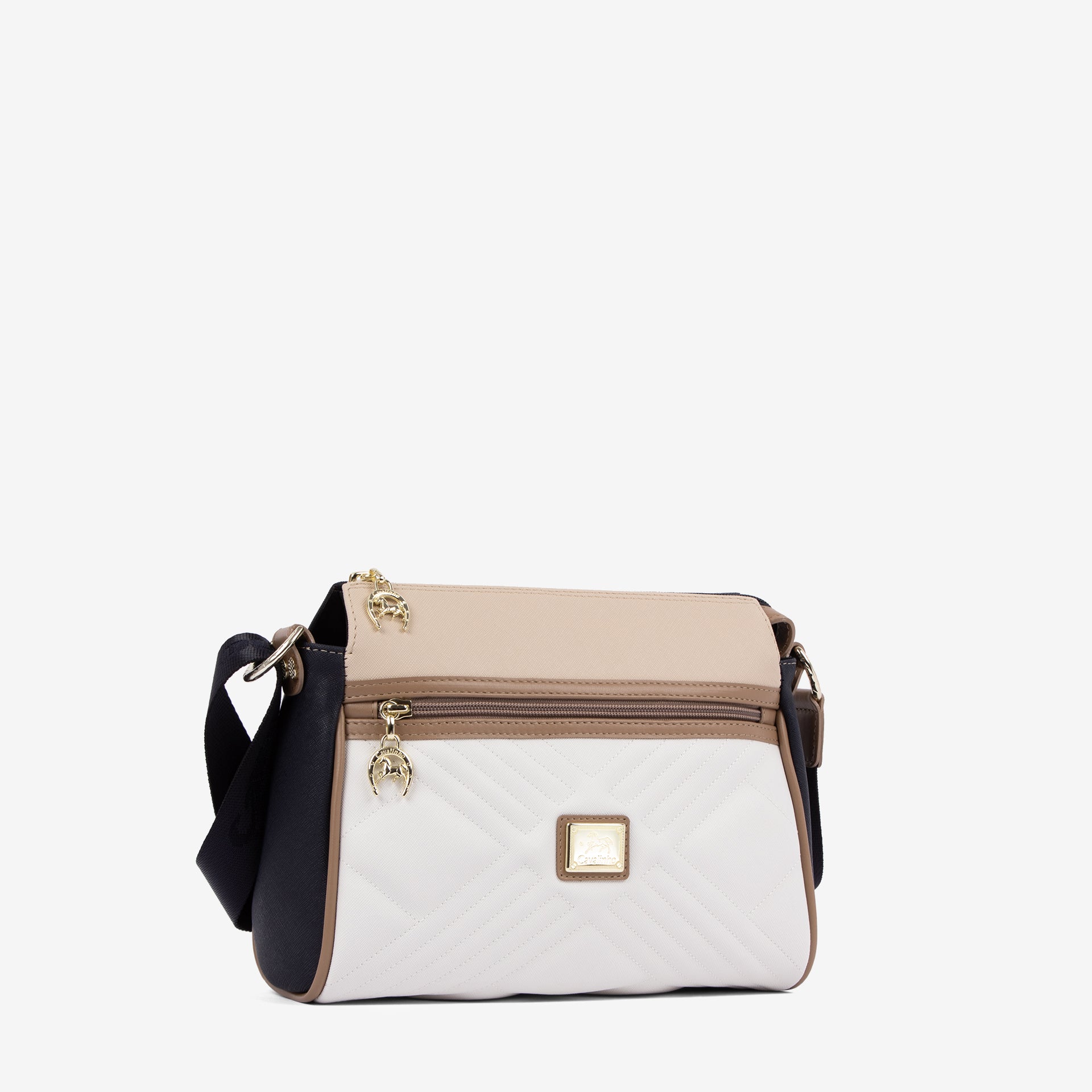 Cavalinho Poesie Crossbody Bag SKU 16140373.43 #color_navy / white / beige